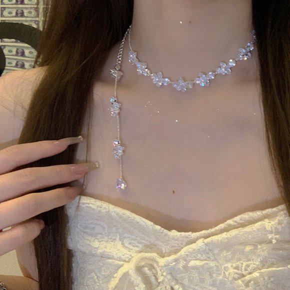 flash diamond necklace - Picture 1 of 15